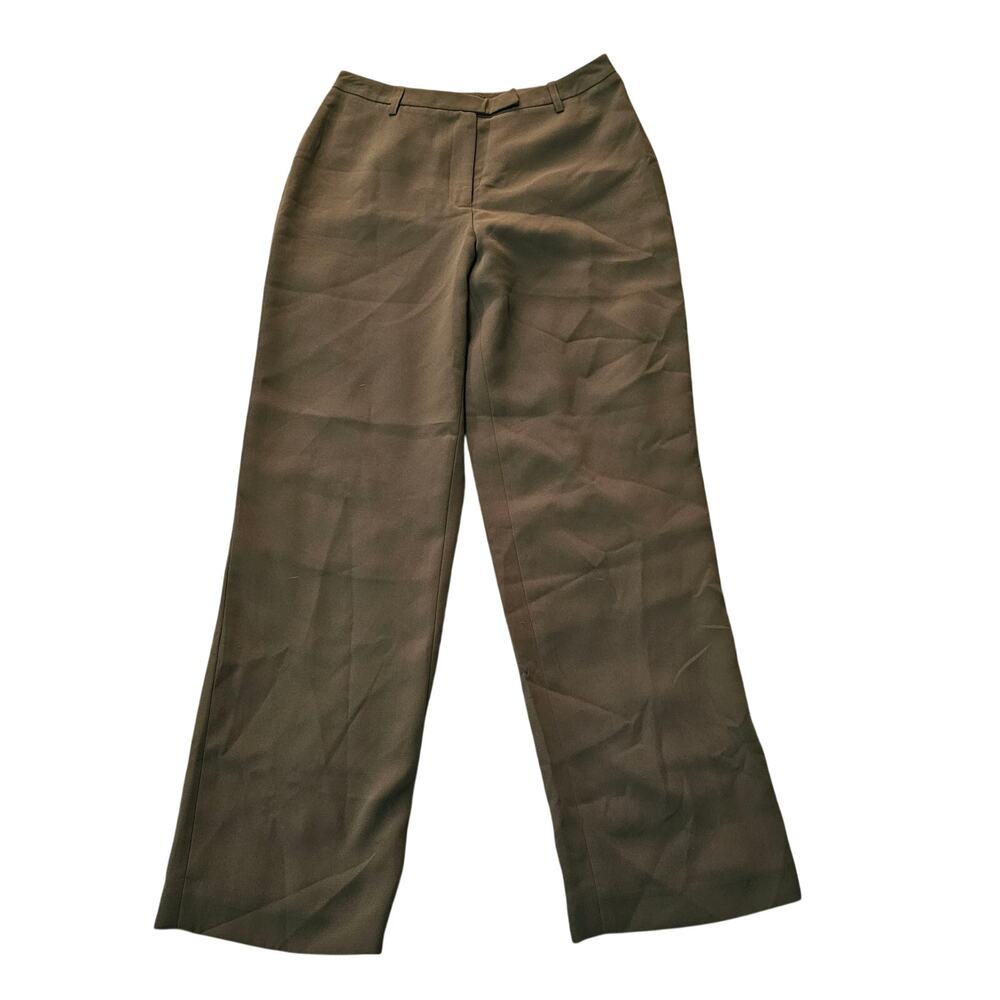 Petite Sophisticate Dress Pants Size 6 Brown
